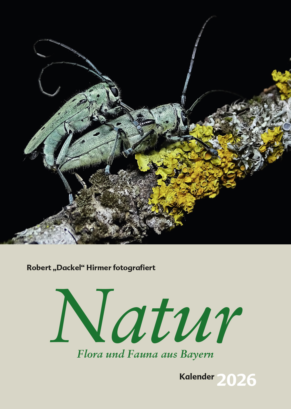 Wandkalender 2026 Natur – Flora und Fauna aus Bayern