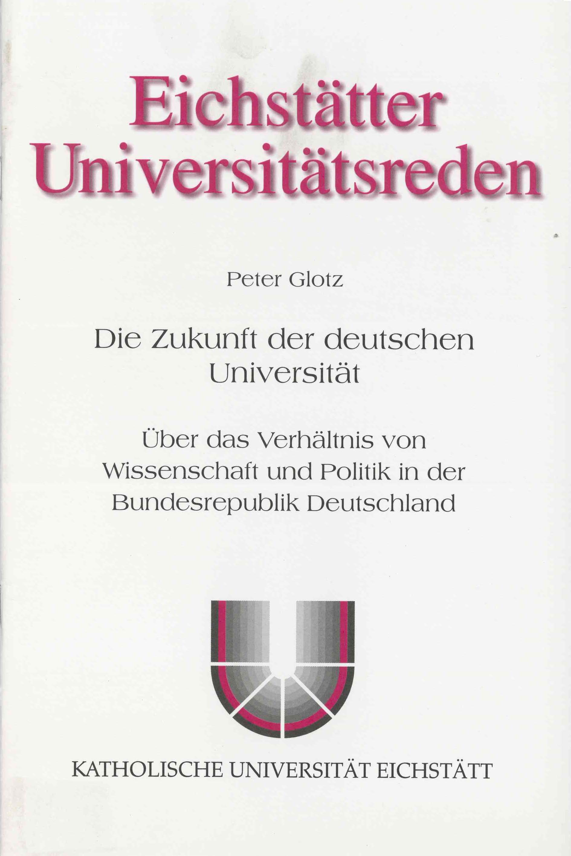 AV Band 2 - Joachim Büschken - Die Zukunft der deutschen Universität