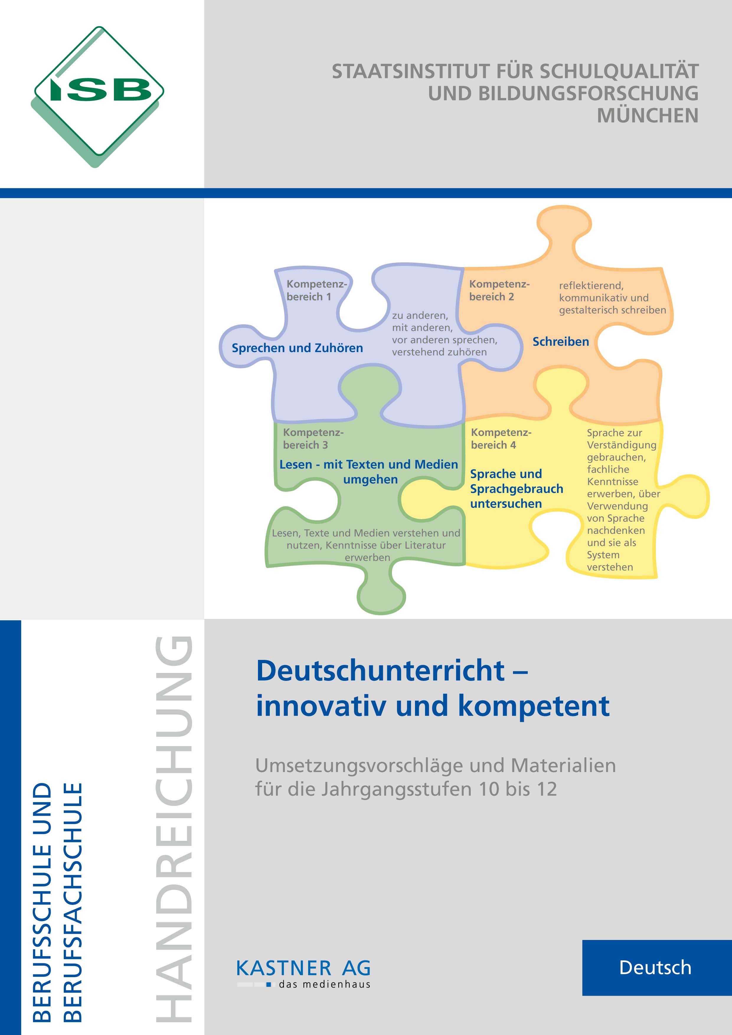 Handreichung - Deutschunterricht - innovativ und kompetent
